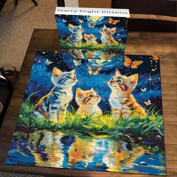 Bocconcette stellate da cucciolo puzzle 1000 pezzi